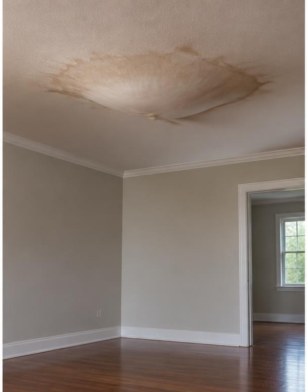 Clear the ceiling area