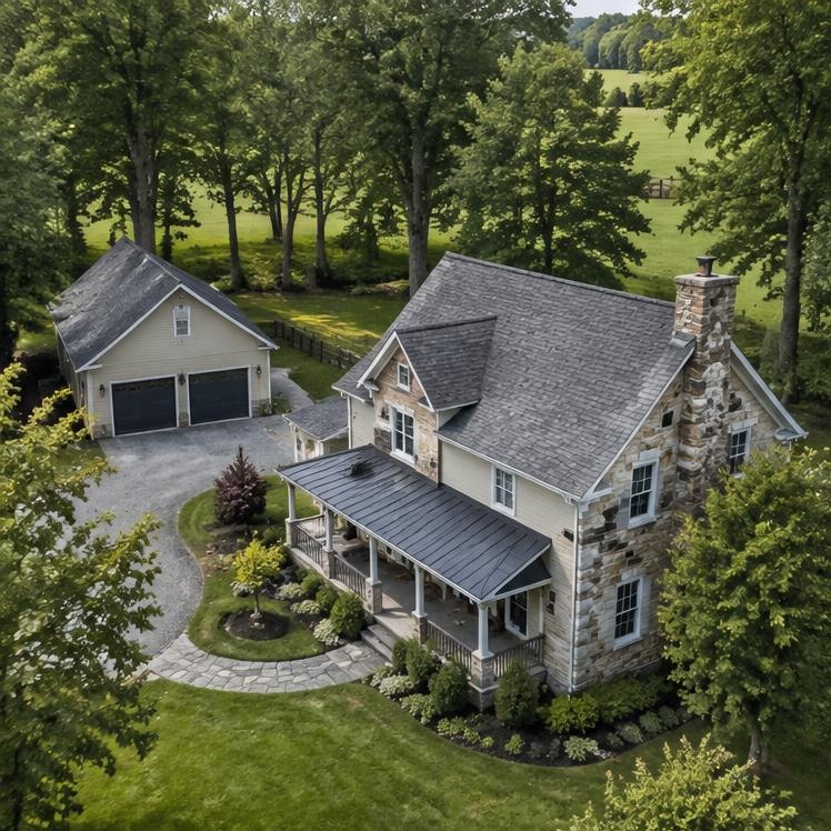 Rooflines illustrating roofing considerations in North Coventry, Pennsylvania